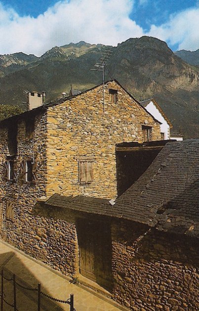 Benasque, en Huesca, pueblo de esquí y de montaña.