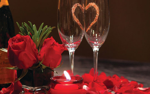 Detalles para la decoración en una noche tan romántica como la de San Valentín 