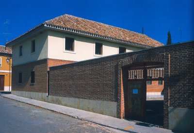 Arquitectura de Albergues del camino de Santiago. Albergue de Frómista. Palencia.  