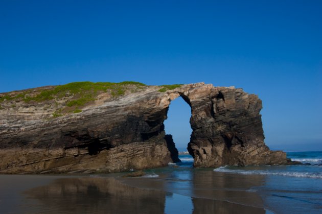 La playa de las catedrales, un monumento de la naturaleza