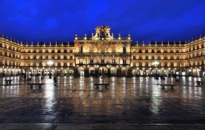 la plaza mayor de salamanca