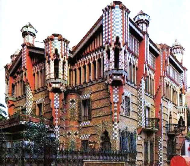 La casa Vicens de Antoni Gaudí. El inicio del modernismo catalán en arquitectura