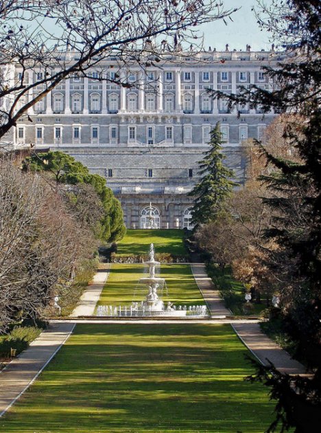 Los jardines del campo del moro. Unos jardines creados donde acamparon las tropas musulmanas 