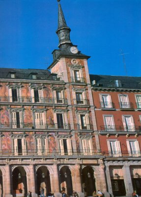 La plaza mayor de Madrid