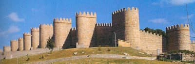 Las murallas de Ávila, ciudades de España