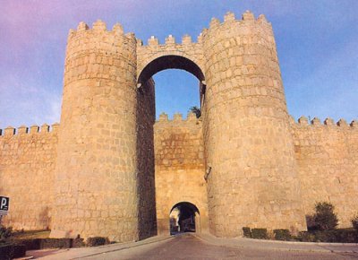 Las murallas de Ávila, ciudades de España