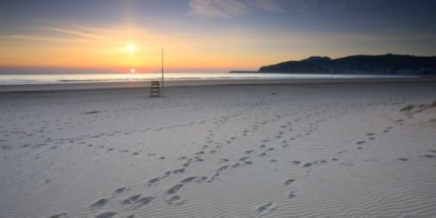 Rutas por algunas playas de Santander (Liendo y Laredo). Playas de arenas doradas y rodeadas de preciosos acantilados  