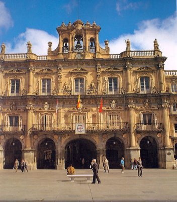 la plaza mayor de salamanca