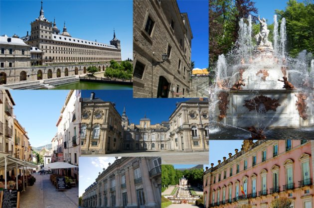 Una ruta por los pueblos de las residencias reales de la sierra de Guadarrama. Visitando los pueblos de San Lorenzo del Escorial y la Granja de San Ildelfonso 