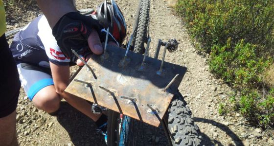 trampas para bicicletas