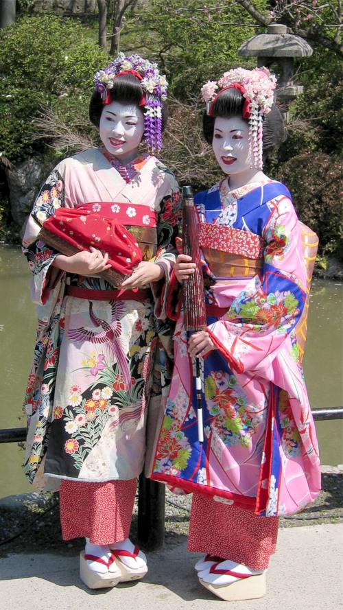 Distintos tipos de quimono tradicionales. El quimono komon, furisode, yukata o kurotomesode 