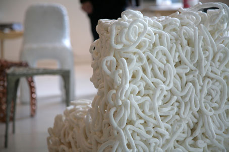 El starch Chair, un sillón hecho con almidón de patata y totalmente biodegradable