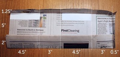 Cómo hacer bolsas con papel reciclado de periódico