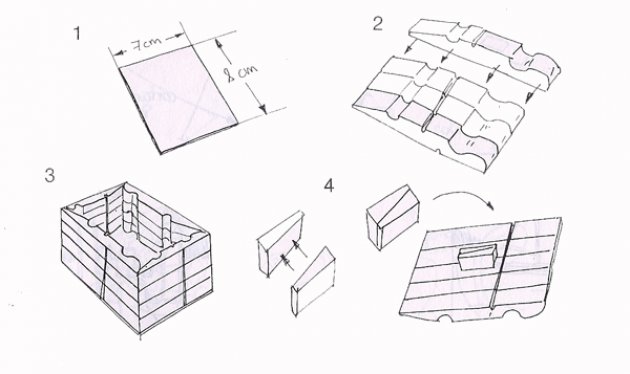 Manualidades con pinzas de ropa. Cómo hacer una caja con pinzas para colgar la ropa