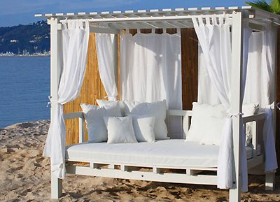 Cama sin techar  estilo Mediterránea, modelo Rivage de Honeymoon