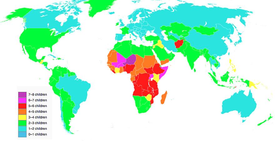 La idiosincrasia de distintos países del mundo vista a través de algunos mapas 