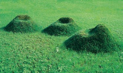 Muebles de tierra para tu jardín con cartón