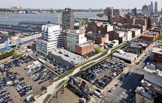 El New York High line de Nueva York, un parque sobre una antigua vía de tren urbano 