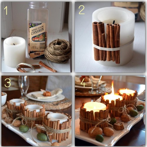 Ideas para convertir una sencillas velas en unos originales ambientadores