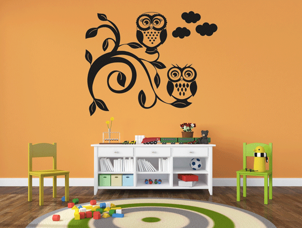 Ideas para cambiar la decoración de tu casa. Los vinilos infantiles